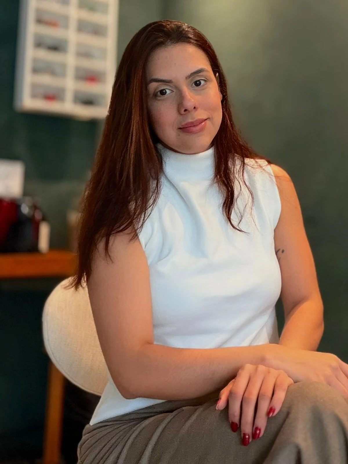 Bruna, consultora tributária